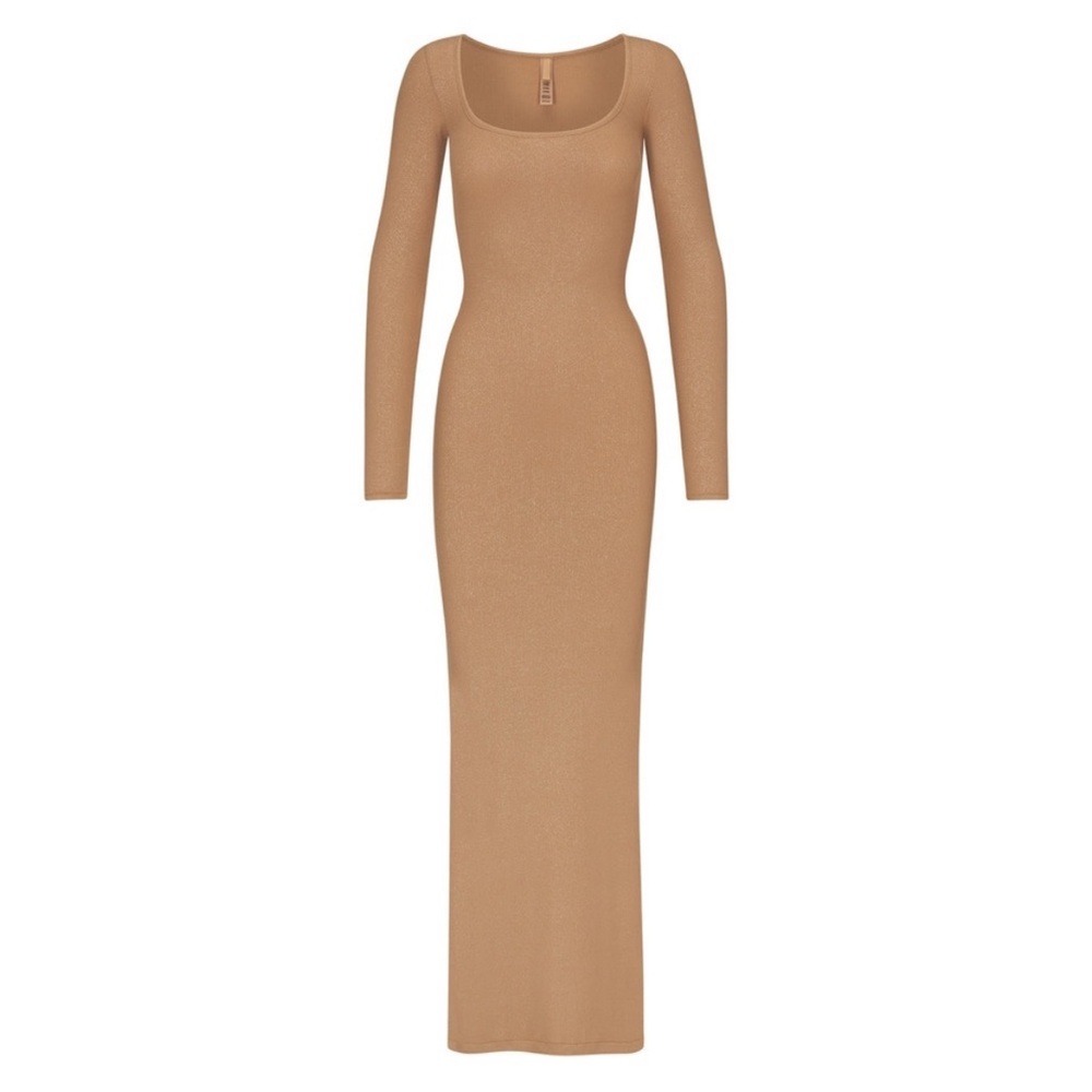 Skims Soft Lounge Long Sleeve Dress - Picture 2 of 6